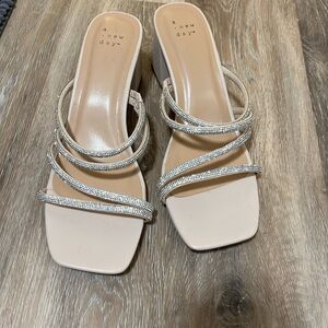 Sparkly heels